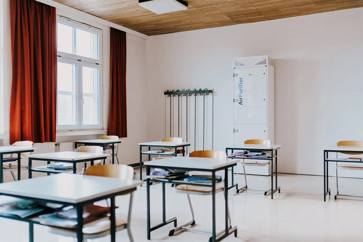 Luftreiniger für Schulen und Kitas