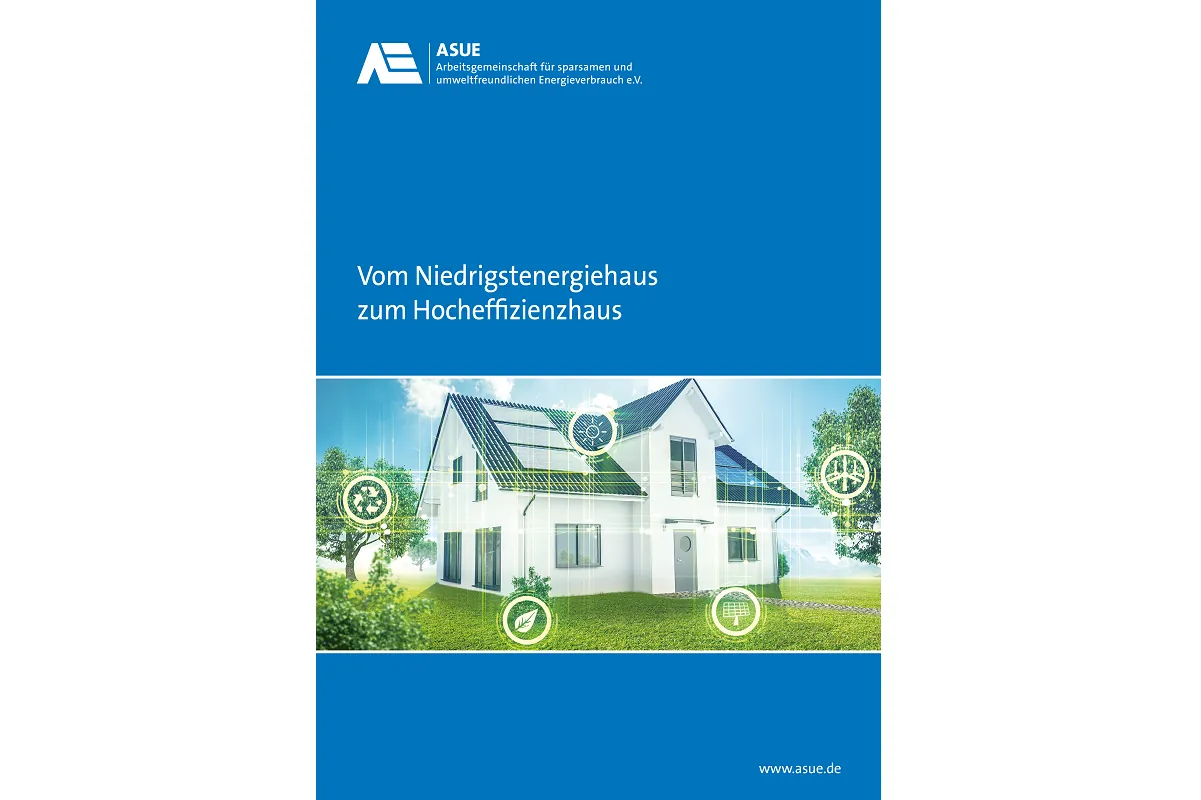Broschüre: Vom Niedrigstenergiehaus zum Hocheffizienzhaus