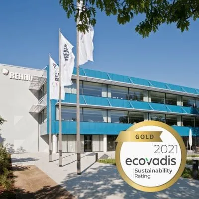 Sprung nach ganz oben: Rehau Gruppe erstmals mit Gold ausgezeichnet