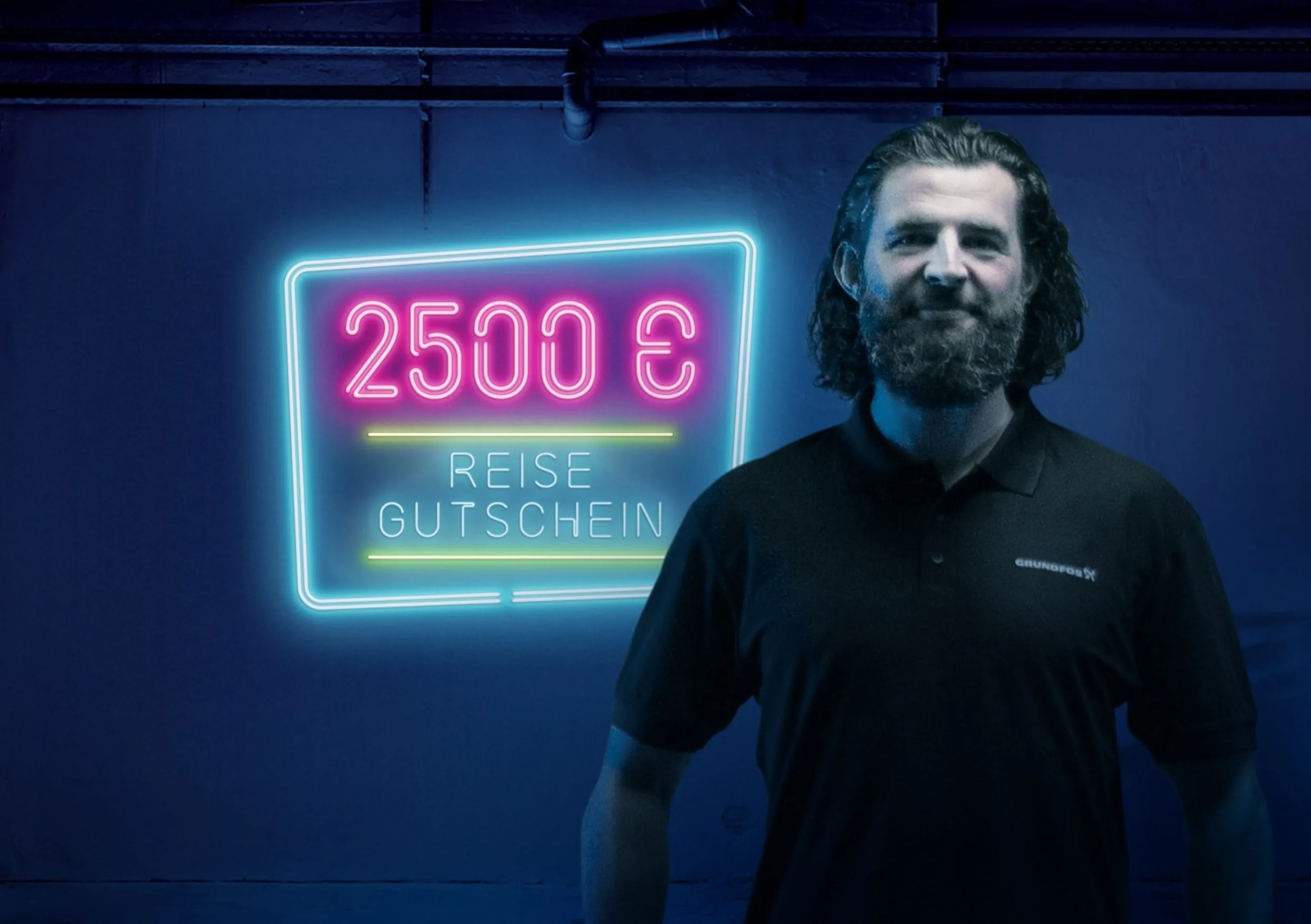 Mit Grundfos „Raus aus dem Keller – rein in den Urlaub“