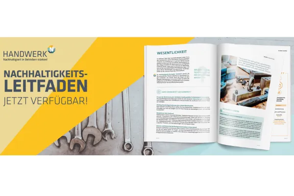 Nachhaltigkeits-Leitfaden für Handwerksbetriebe ab sofort verfügbar