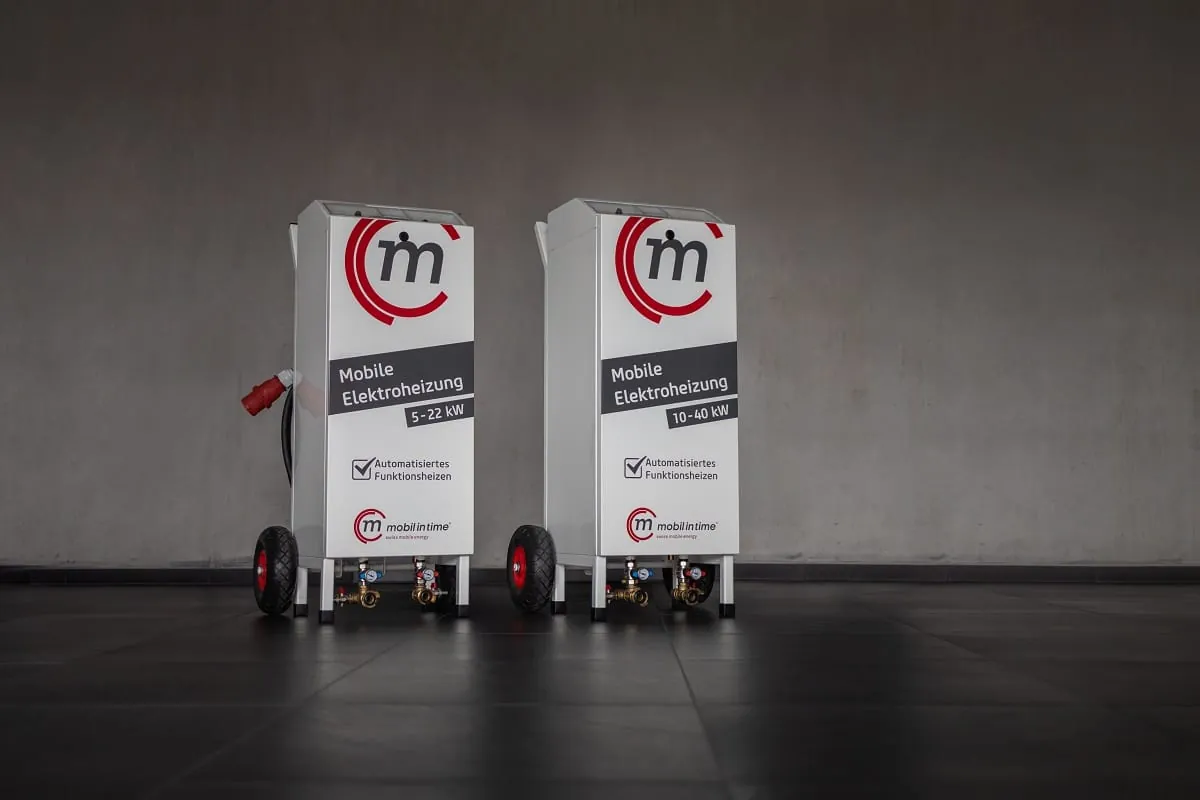 Neue Elektroheizung von Mobil in Time