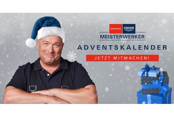 Meisterwerker aufgepasst: Grohe startet wieder Adventskalender
