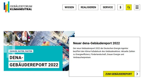 Geb&auml;udeforum klimaneutral