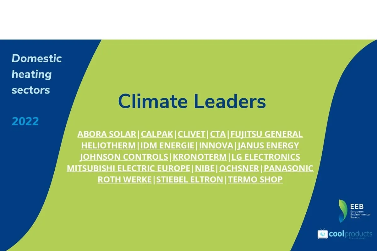 Europäisches Umweltbüro: Stiebel Eltron ist Climate Leader