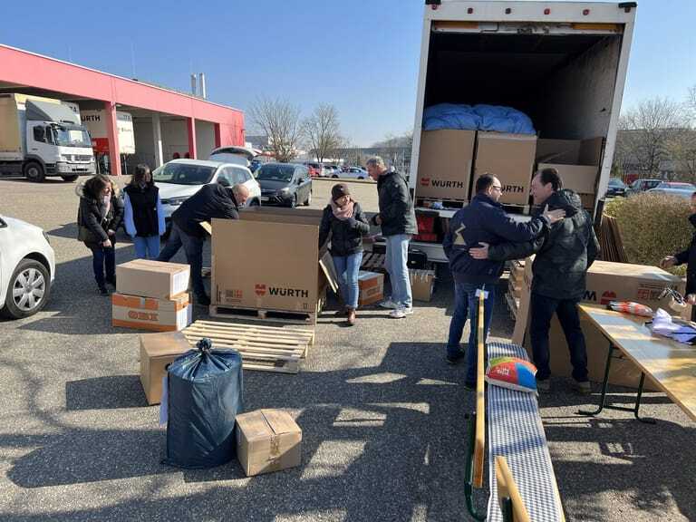 Würth-Gruppe hilft Ukraine mit großzügiger Spende - Si