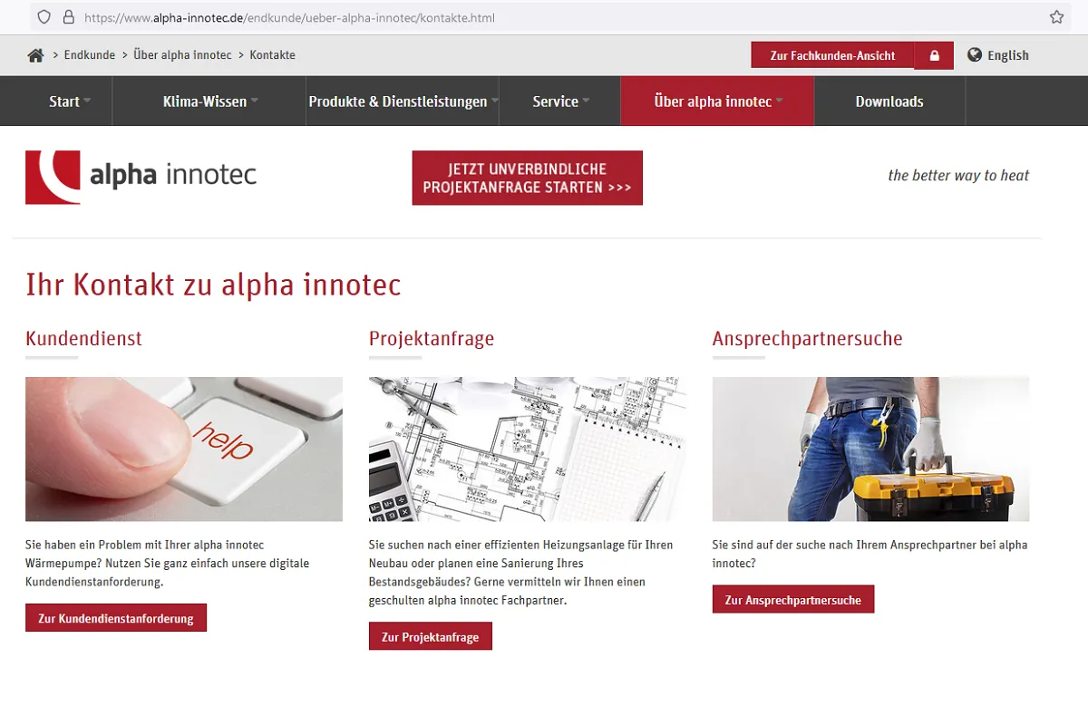 IFH/Intherm: Neue Wärmepumpe von alpha innotec