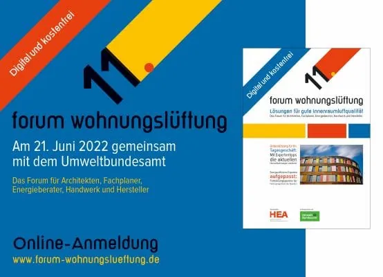 Forum Wohnungslüftung – digital und gratis