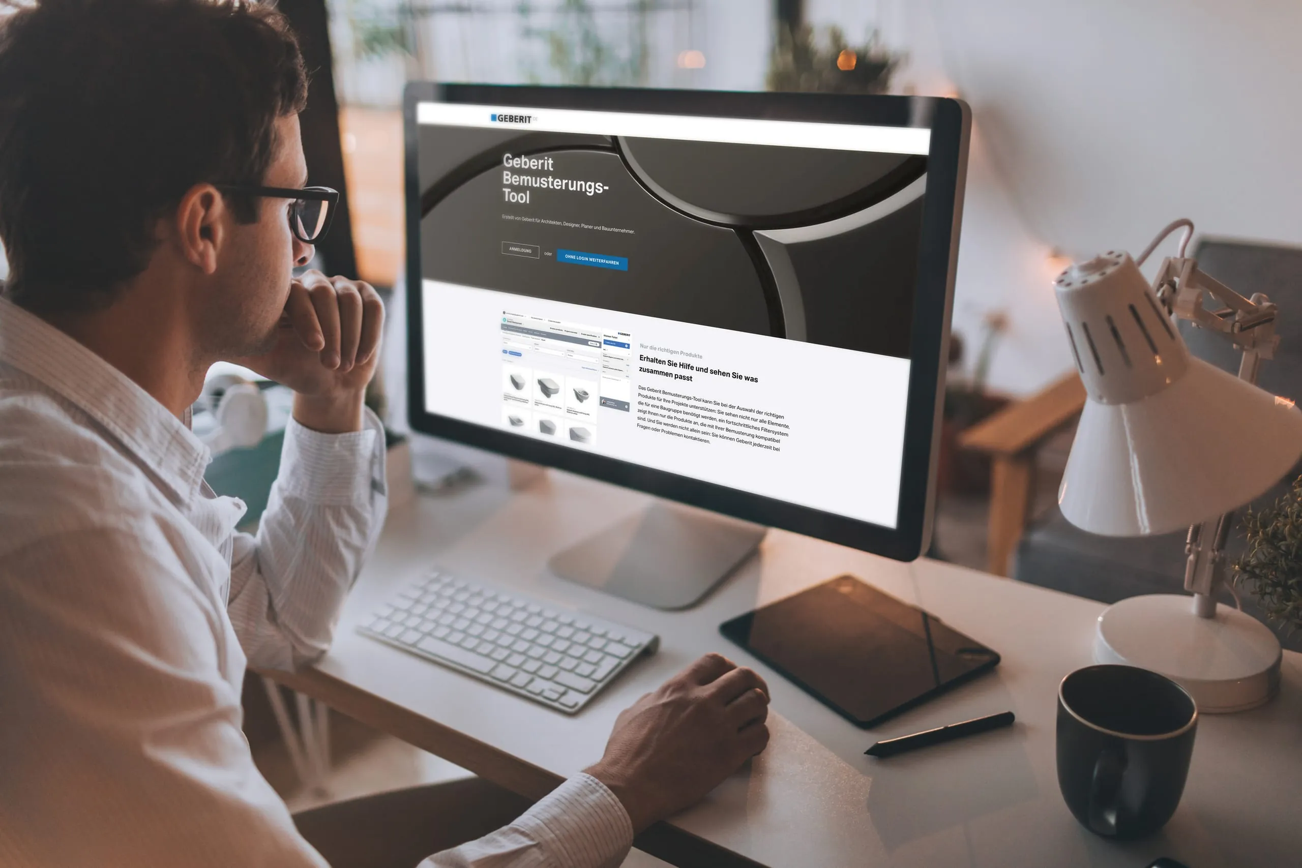 Bemusterungstool für Bäder