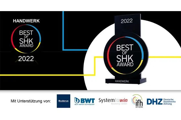 Unterstützer des „Best of SHK Award“ für das Handwerk 2022