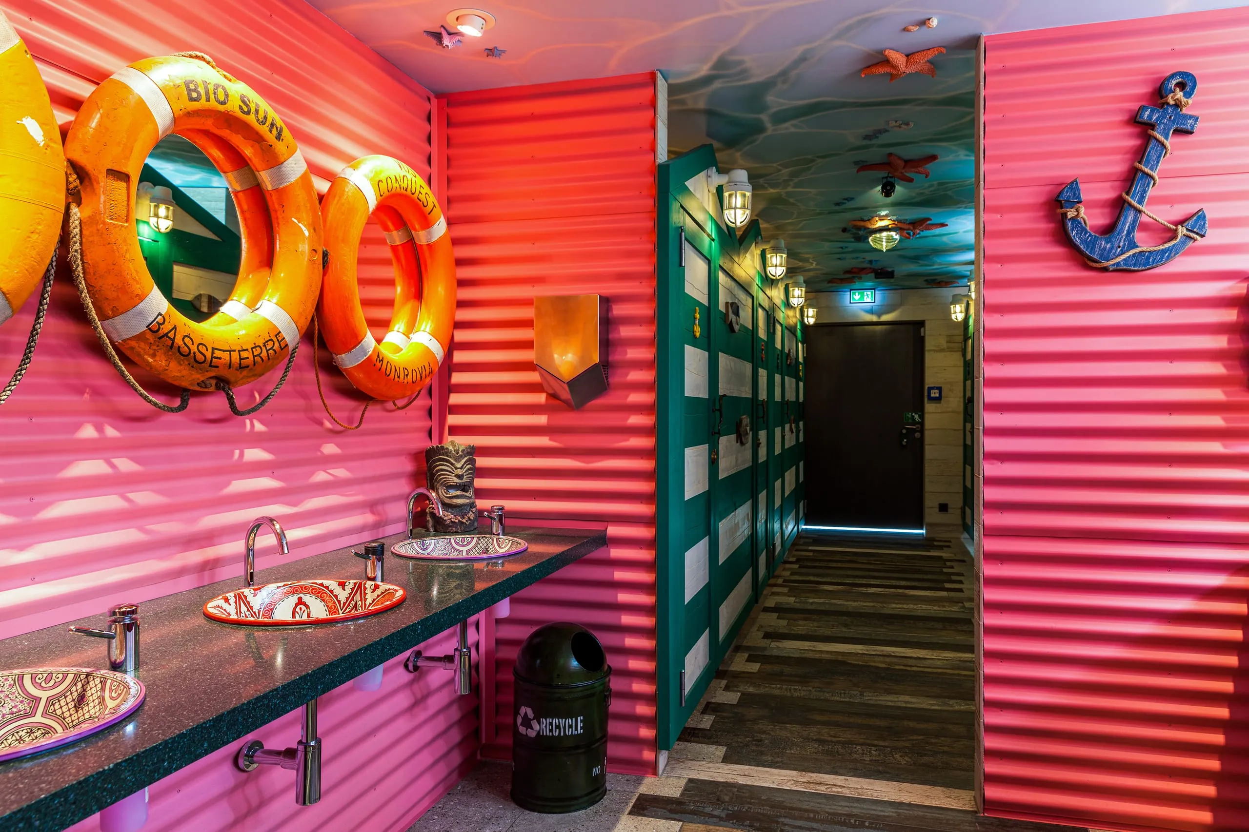 Individualisierte WCs von Laufen im Fortuna Irgendwo