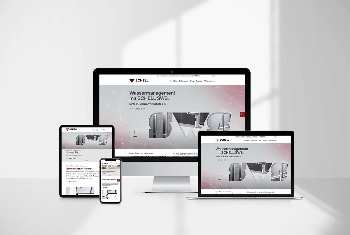 Relaunch von www.schell.eu