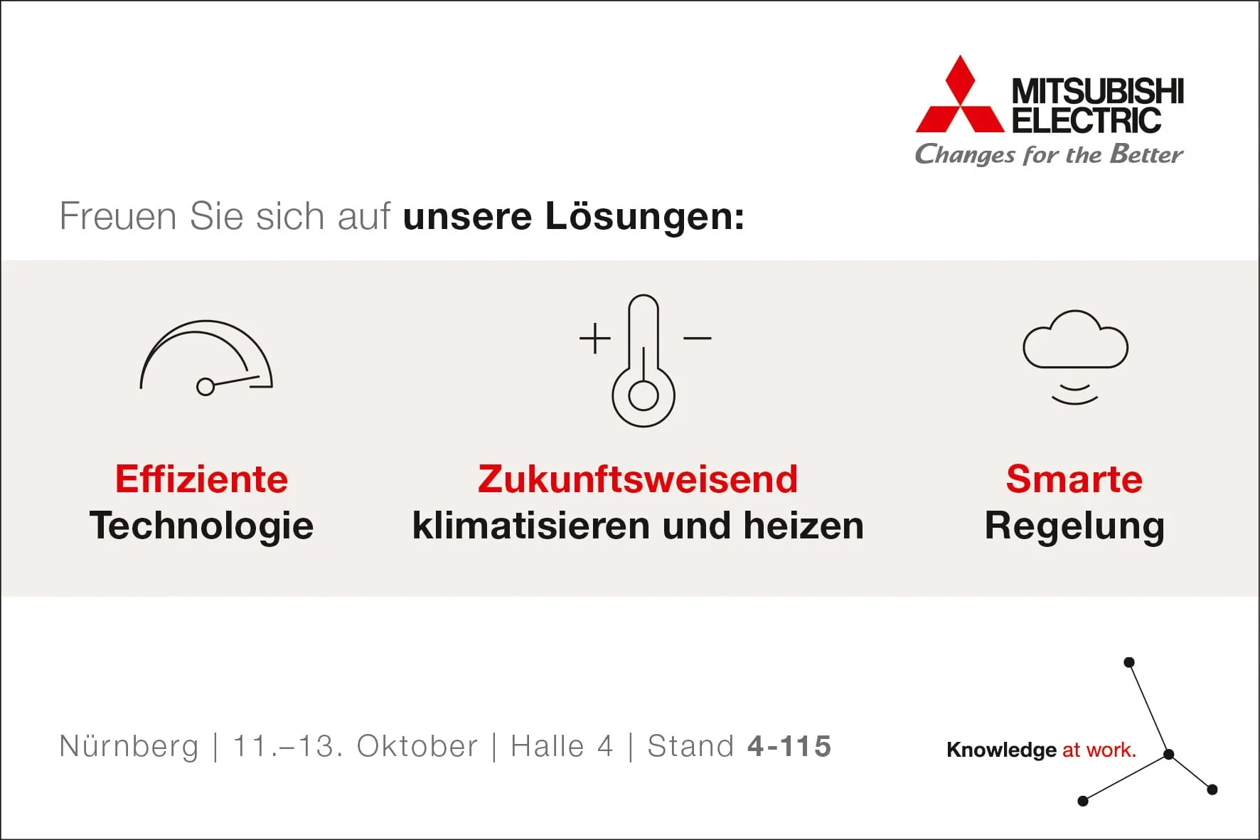 Mitsubishi Electric auf der Chillventa 2022
