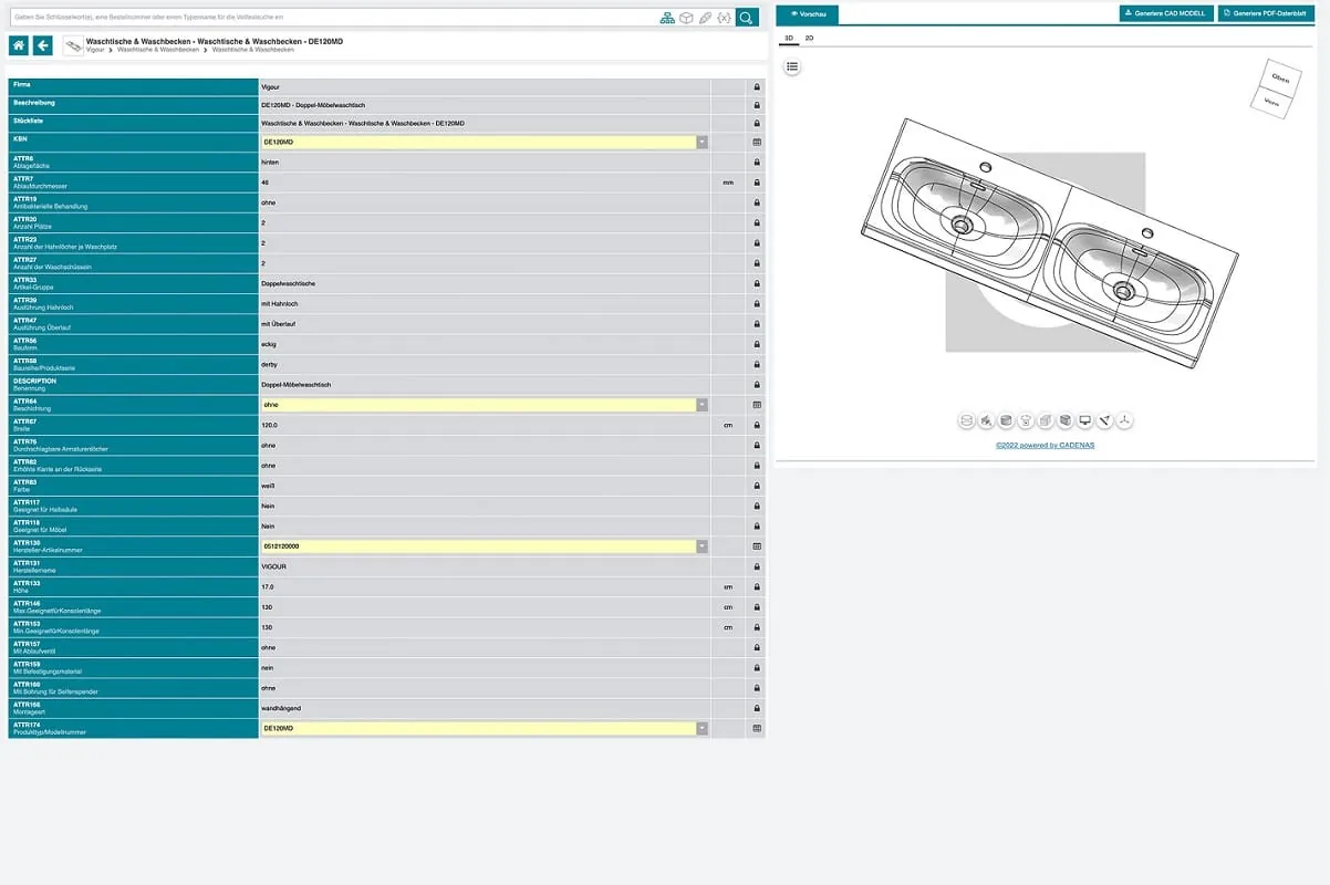 Vigour: 3D/BIM-Daten für rund 140.000 Produkte