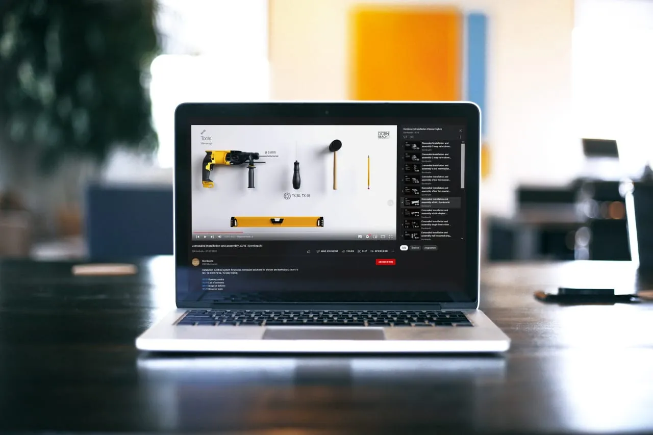 Montageanleitung in Videoform