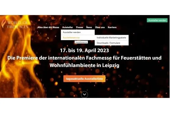 Früher als geplant: World of Fireplaces