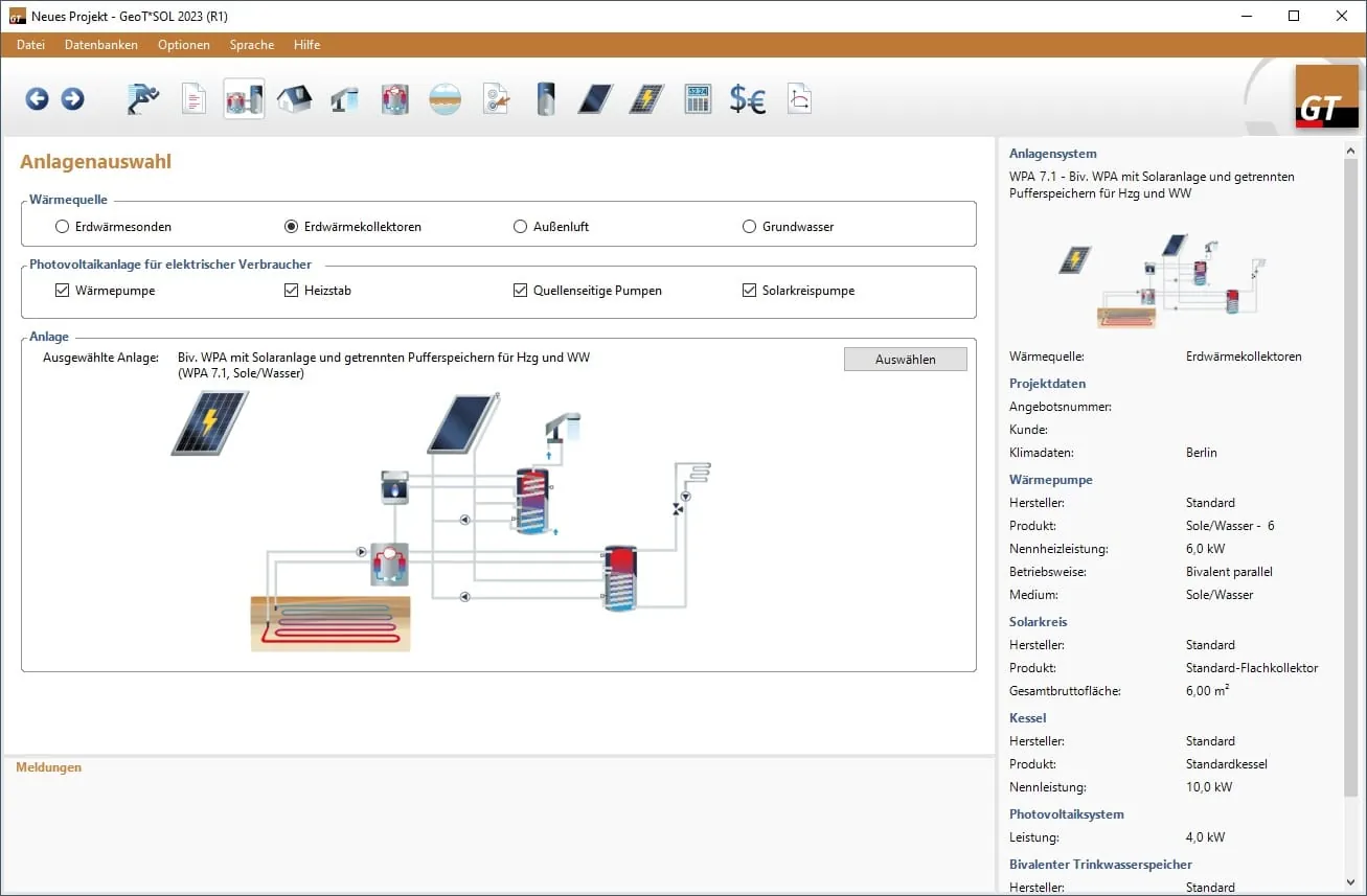 Wärmepumpen-Software von Valentin
