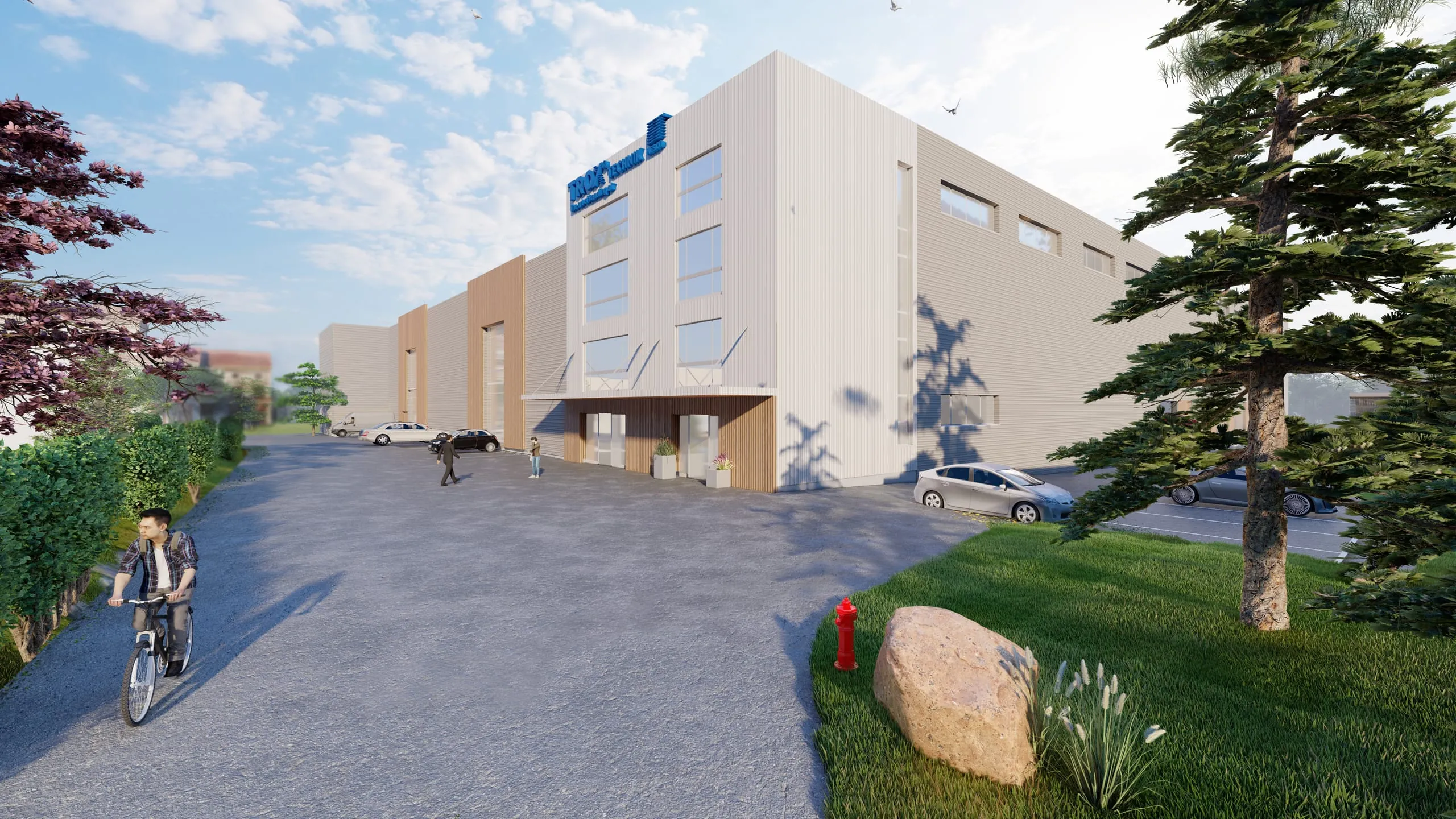 Spatenstich für Trox-Neubau in der Schweiz