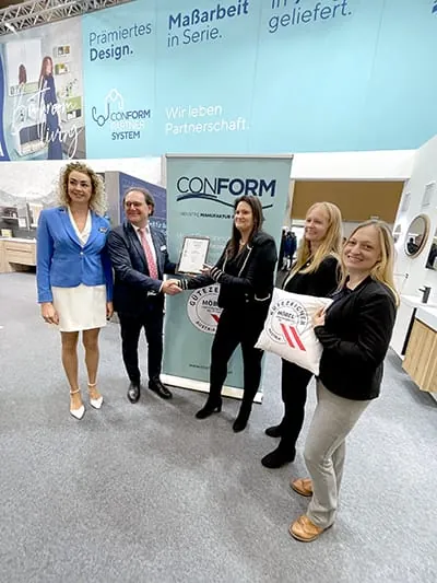 Große Auszeichnung für Conform Badmöbel