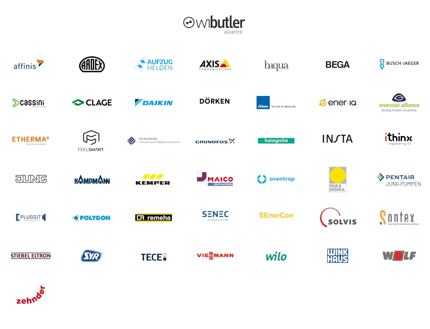 Daikin, Kampmann und Sontex schließen sich wibutler an