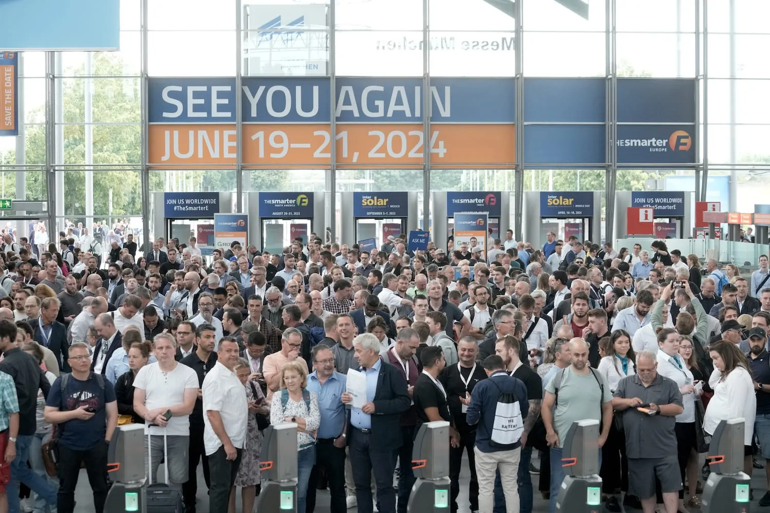 The smarter E 2023: 2.469 Aussteller und 106.000 Besucher