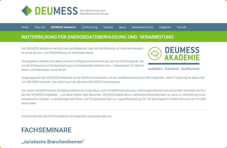 Deumess-Veranstaltung: CO2-Kostenverteilung in Immobilien