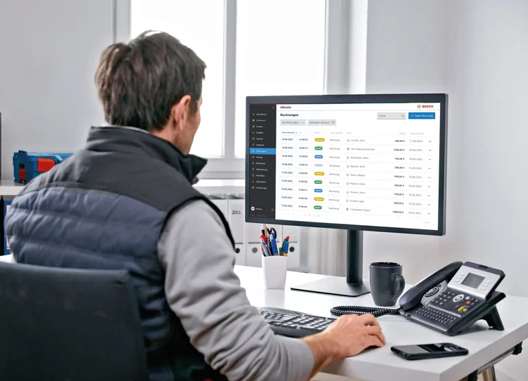 Handwerker-Software OfficeOn von Bosch