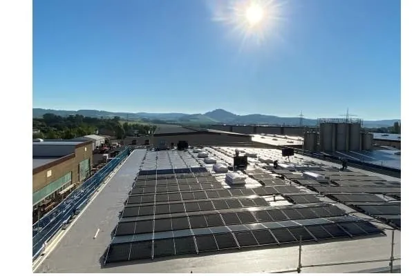 Photovoltaik-Anlage am Standort Ha&szlig;furt