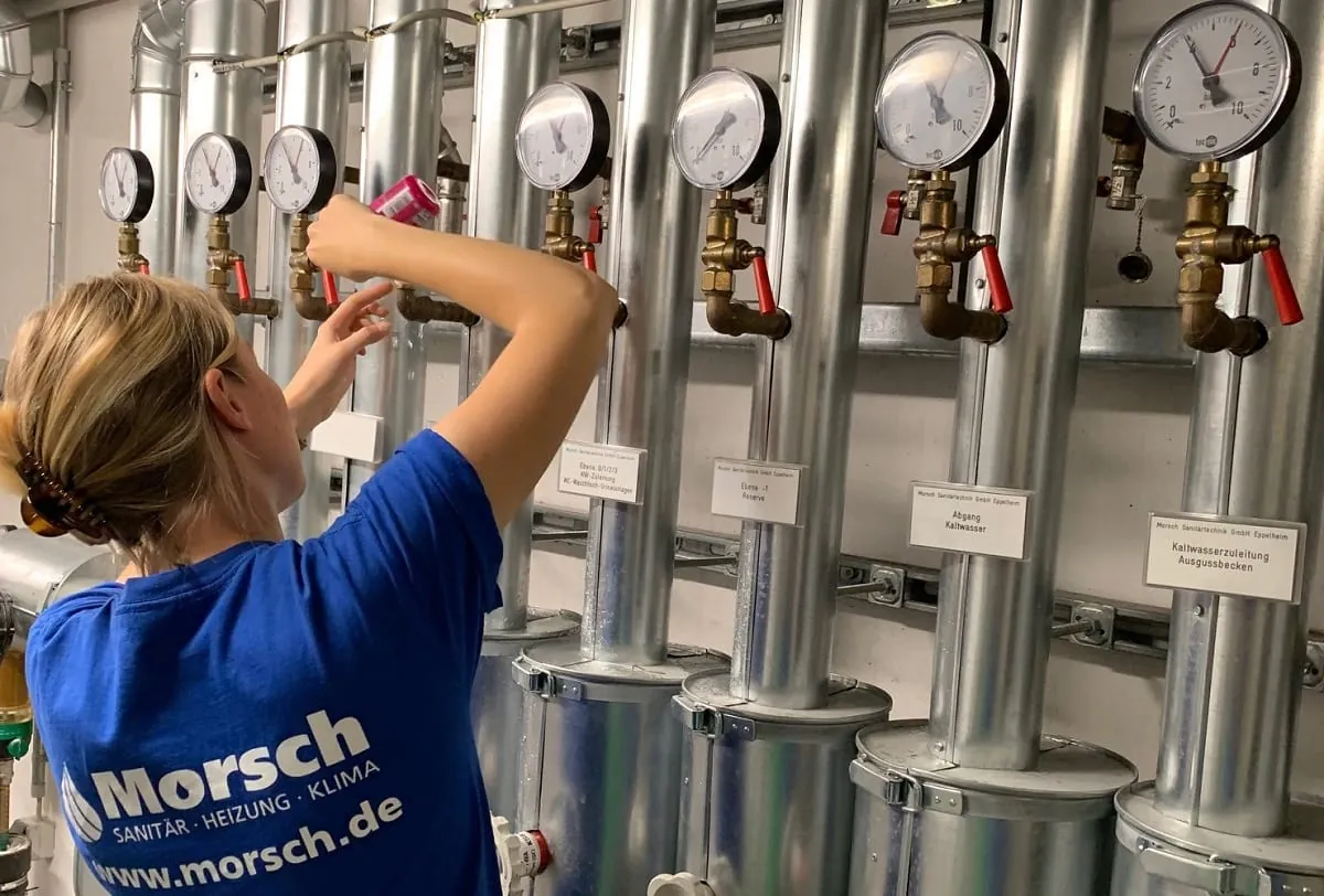 Zukunftschancen einer SHK-Fachhandwerkerin