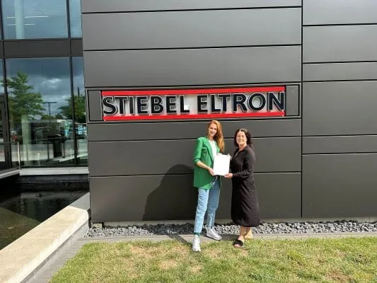 Sandra Hunke ist neue Kooperationspartnerin von Stiebel Eltron