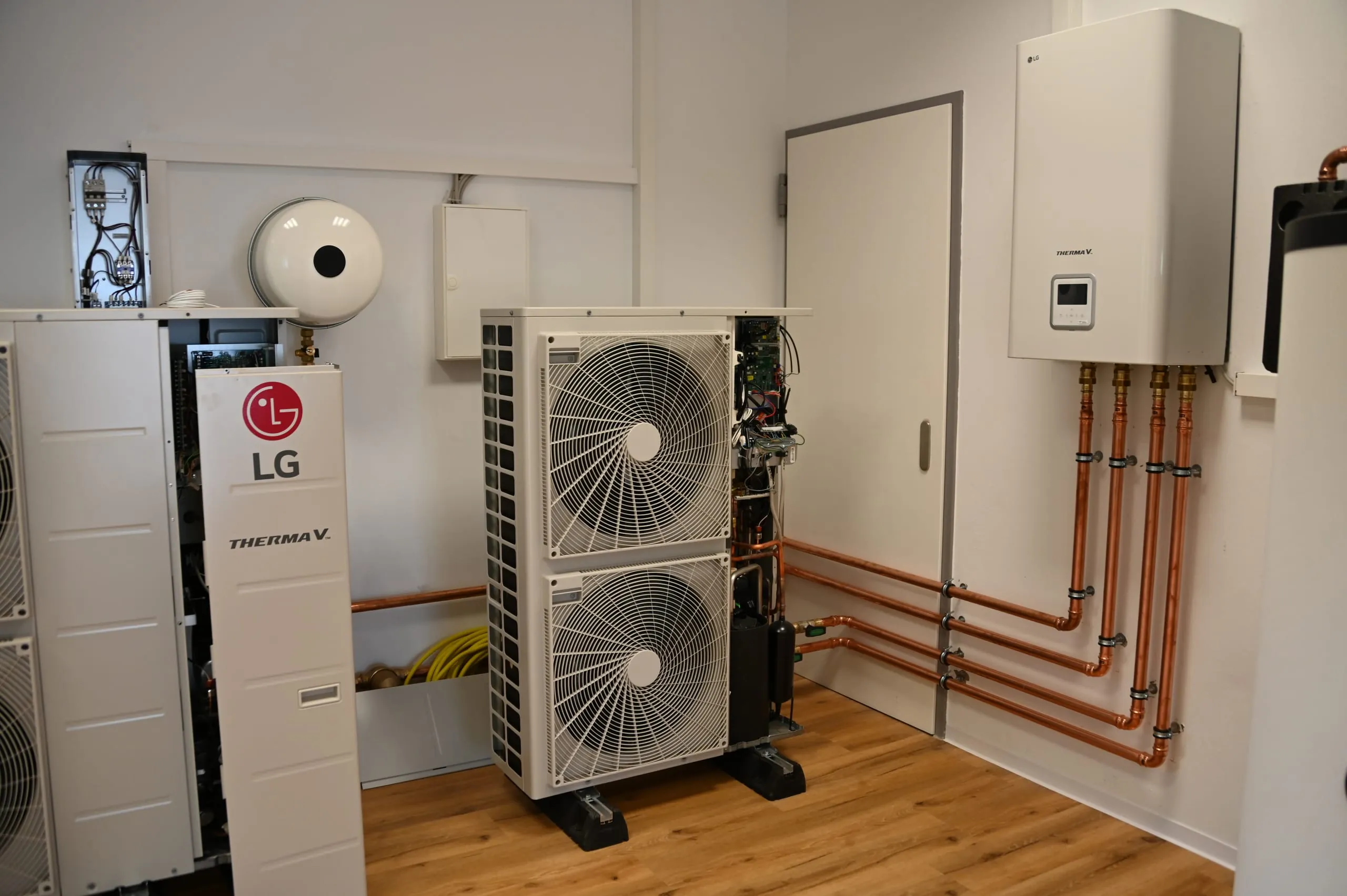 Reisser Energie Campus bildet an LG-Wärmepumpen aus