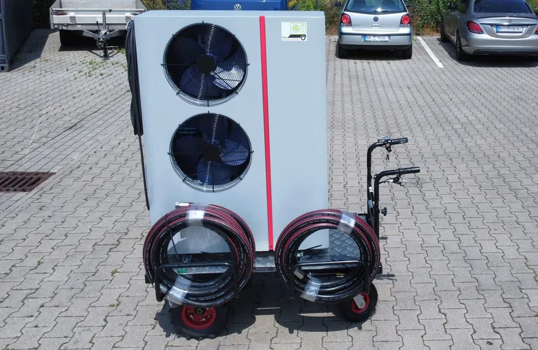 Mobile Wärmepumpe von Hanse-Wärme