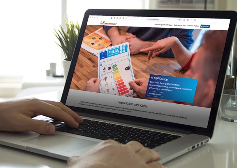 Online-Plattform Heizungslabel.de