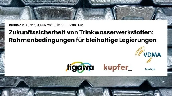 Online-Seminar: Blei in Kupferlegierungen