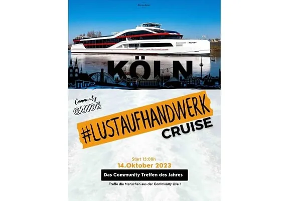 Conel bei #lustaufhandwerk-Cruise in Köln