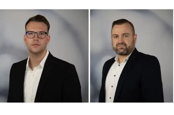 Systemair verstärkt weiterhin den Vertriebsaußendienst im Bereich „Wohnraumlüftung“ um Florian Roland Schulz und Steve Kutz. (v. l).