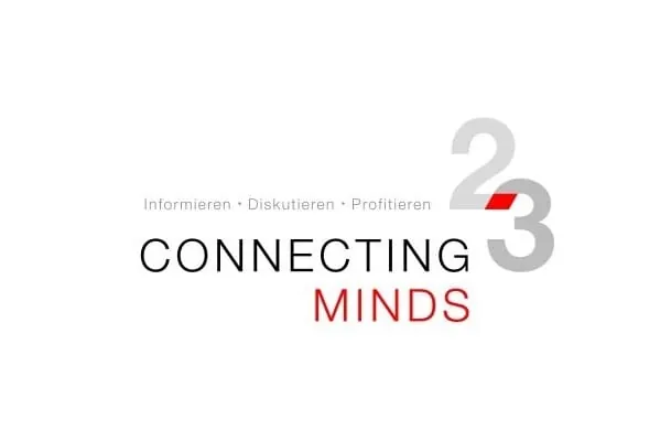 Logo zum Netzwerktreffen &bdquo;Connecting Minds 23&ldquo; Mitsubishi Electric LES