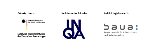 Das unter der Federführung des ZVSHK durchgeführte Projekt wird vom BMAS im Rahmen seiner Initiative Neue Qualität der Arbeit (INQA) gefördert.