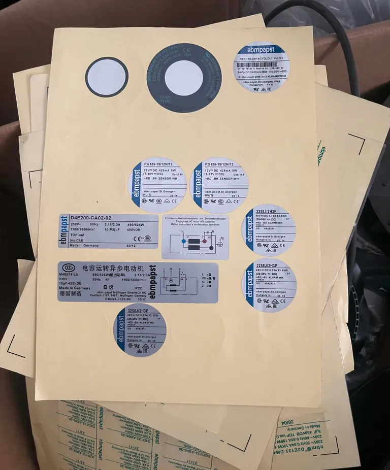 Die Regierungsbeh&ouml;rden beschlagnahmten vor Ort 149 Ventilatoren und 260 gef&auml;lschte Etiketten.