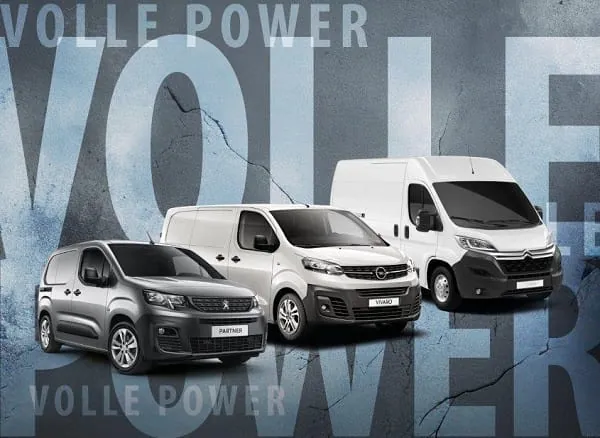 Die Nachlass-Aktion „Volle Power“ des SDH ermöglicht Handwerksbetrieben Nachlässe auf diverse Nutzfahrzeuge.