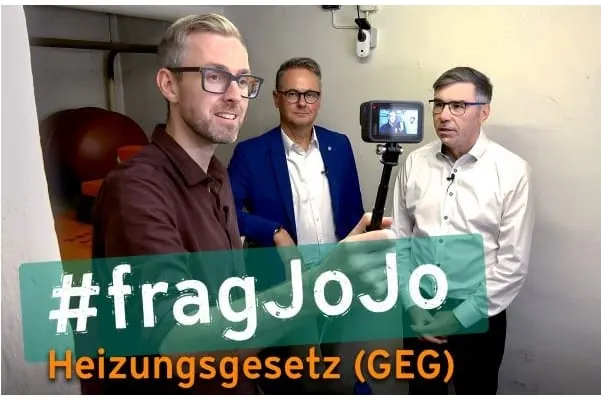 In der neuen Folge der Vaillant-Videoserie #fragJoJo dreht sich alles um das GEG