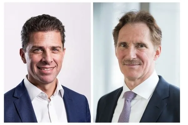 Tjarko Bouman (links), Bertrand Schmitt (rechts).