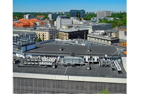 Klimaanlagen auf Hausd&auml;chern