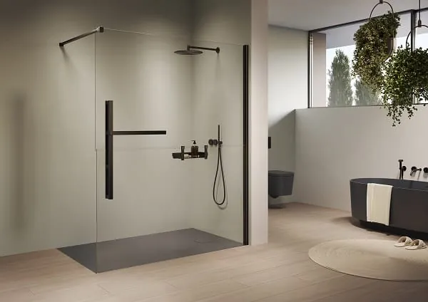 H&uuml;ppe will sich mit einem eigenen Vertriebsteam f&uuml;r das Projektgesch&auml;ft neue Zielgruppen erschlie&szlig;en und f&uuml;r L&ouml;sungen wie die Duschabtrennung Duplo Black Edition begeistern.