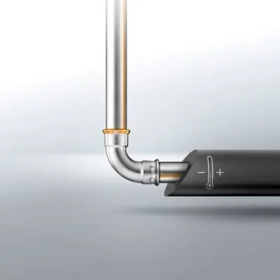 Das neue Edelstahl-Presssystem Geberit Mapress Therm