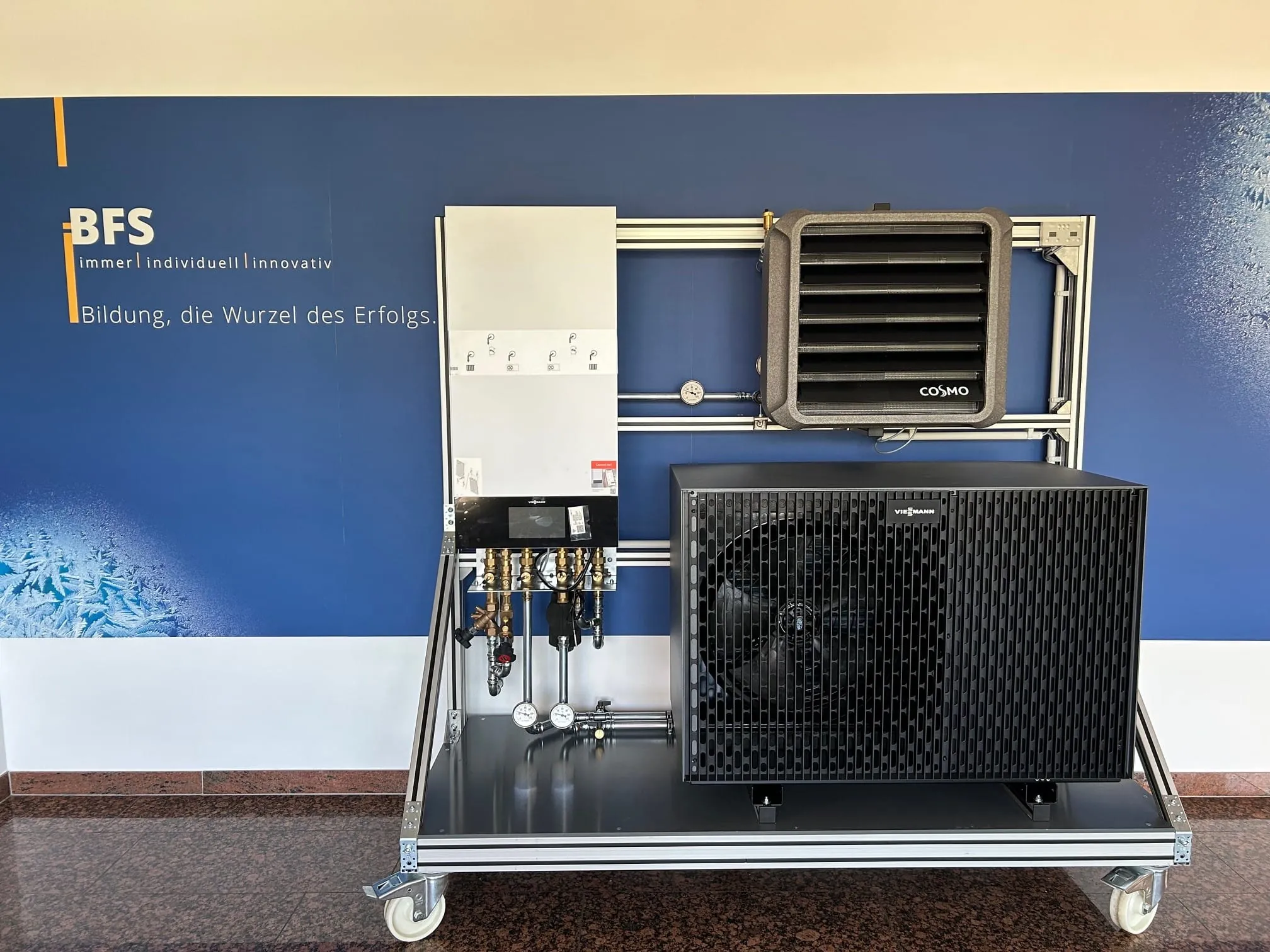 Wärmepumpenschulungen an der Bundesfachschule