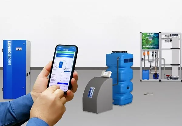 Dehoust Connect ist kompatibel mit jedem g&auml;ngigen Android- oder IOS-f&auml;higem Smartphone oder Tablett. Die App kann im App-Store oder Google-Playstore heruntergeladen werden.