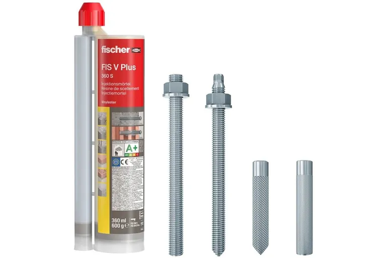 Mit seinem Universalmörtel FIS V Plus ist fischer Befestigungs-Pionier am Markt: Einzigartig ist die umfangreiche ETA des Injektionsmörtels im Bereich Mauerwerk, die jetzt auch den Brandfall in Mau-erwerk regelt.