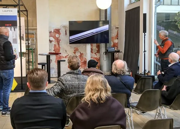 Die Architects&rsquo; Sessions informierten zu den Themen fugenloses Baddesign, nachhaltige und individuelle B&auml;der sowie neue Produktentwicklungen und wurden vom Fachpublikum gut angenommen.