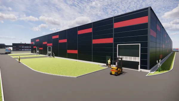 Yados-Bauabschnitt CAD-Ansicht